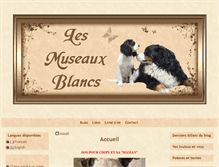 Tablet Screenshot of lesmuseauxblancs.com